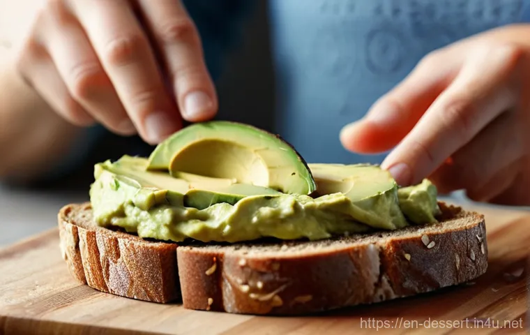 버터 대체재 사용법 - A close-up shot of a chef's hands, wearing modest professional kitchen gloves, drizzling high-qualit...